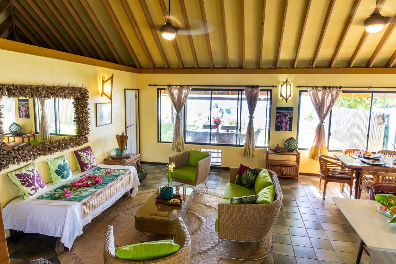 Fare Manava Villa Bora Bora Exteriör bild