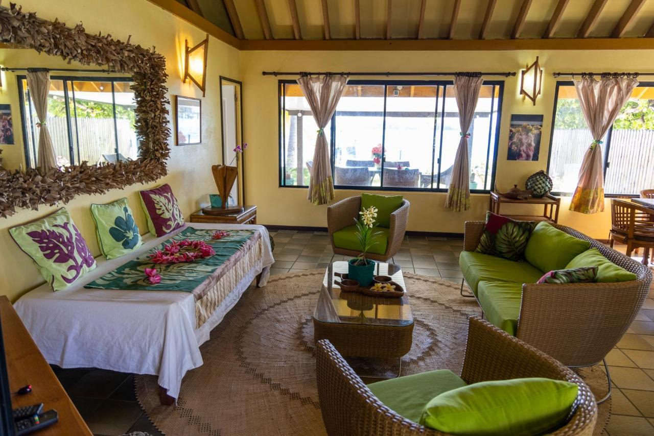 Fare Manava Villa Bora Bora Exteriör bild