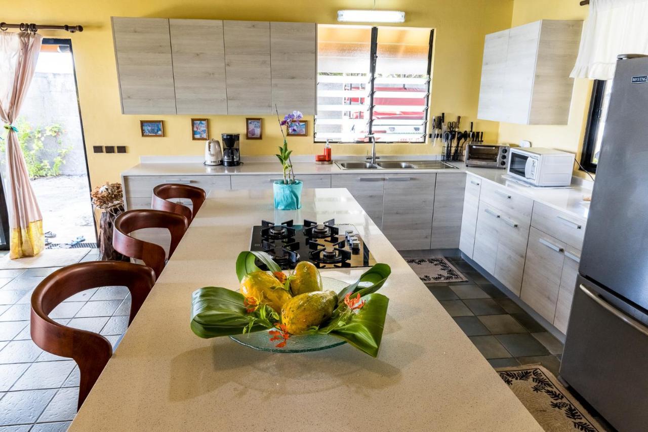 Fare Manava Villa Bora Bora Exteriör bild