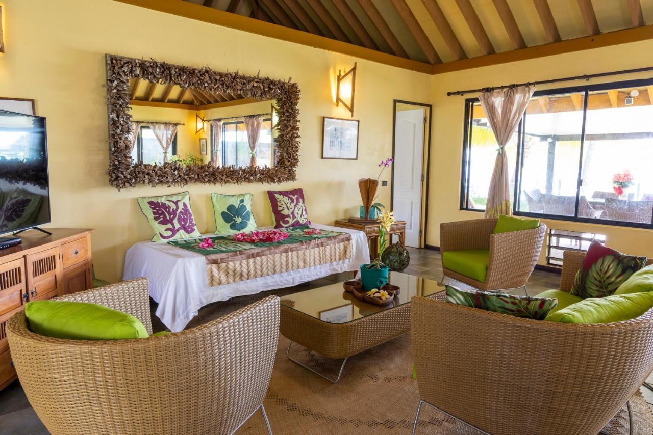 Fare Manava Villa Bora Bora Exteriör bild