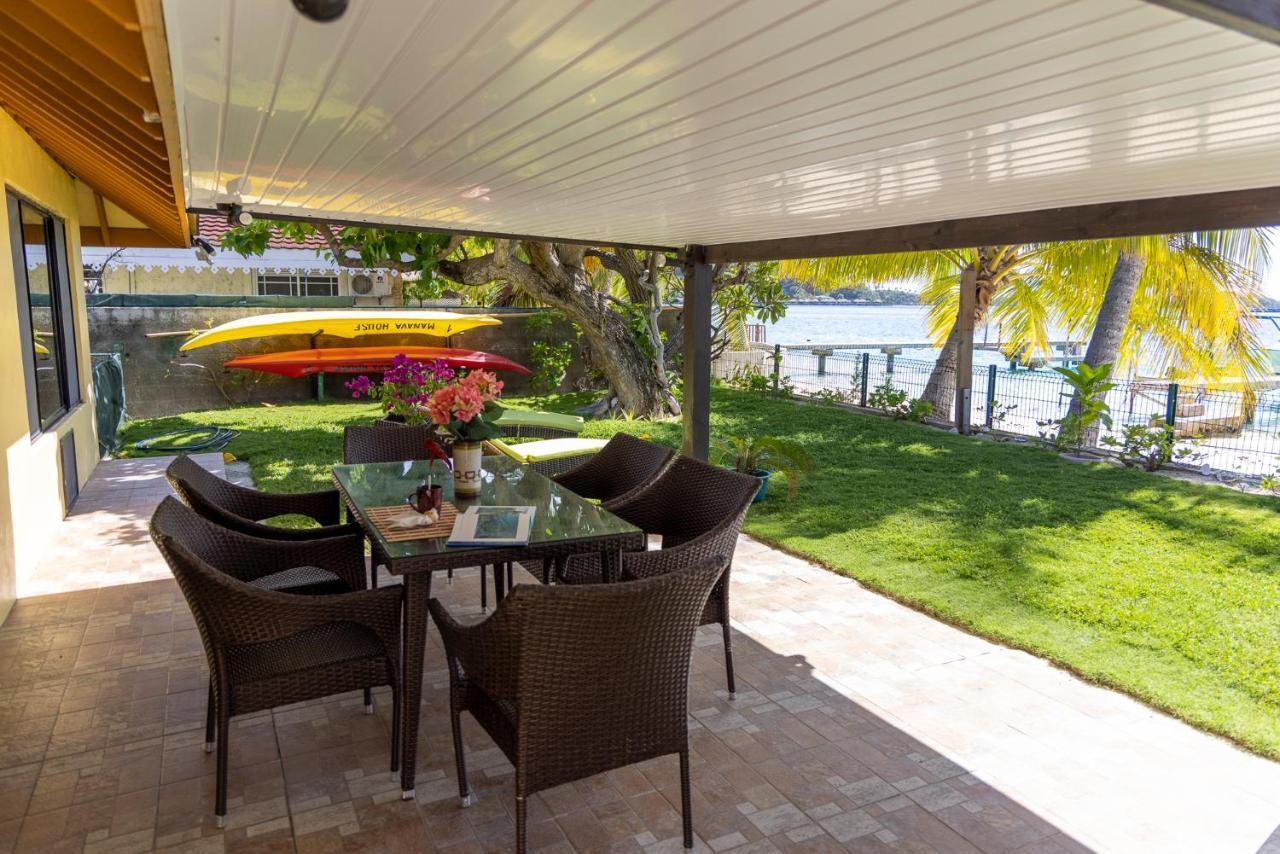 Fare Manava Villa Bora Bora Exteriör bild