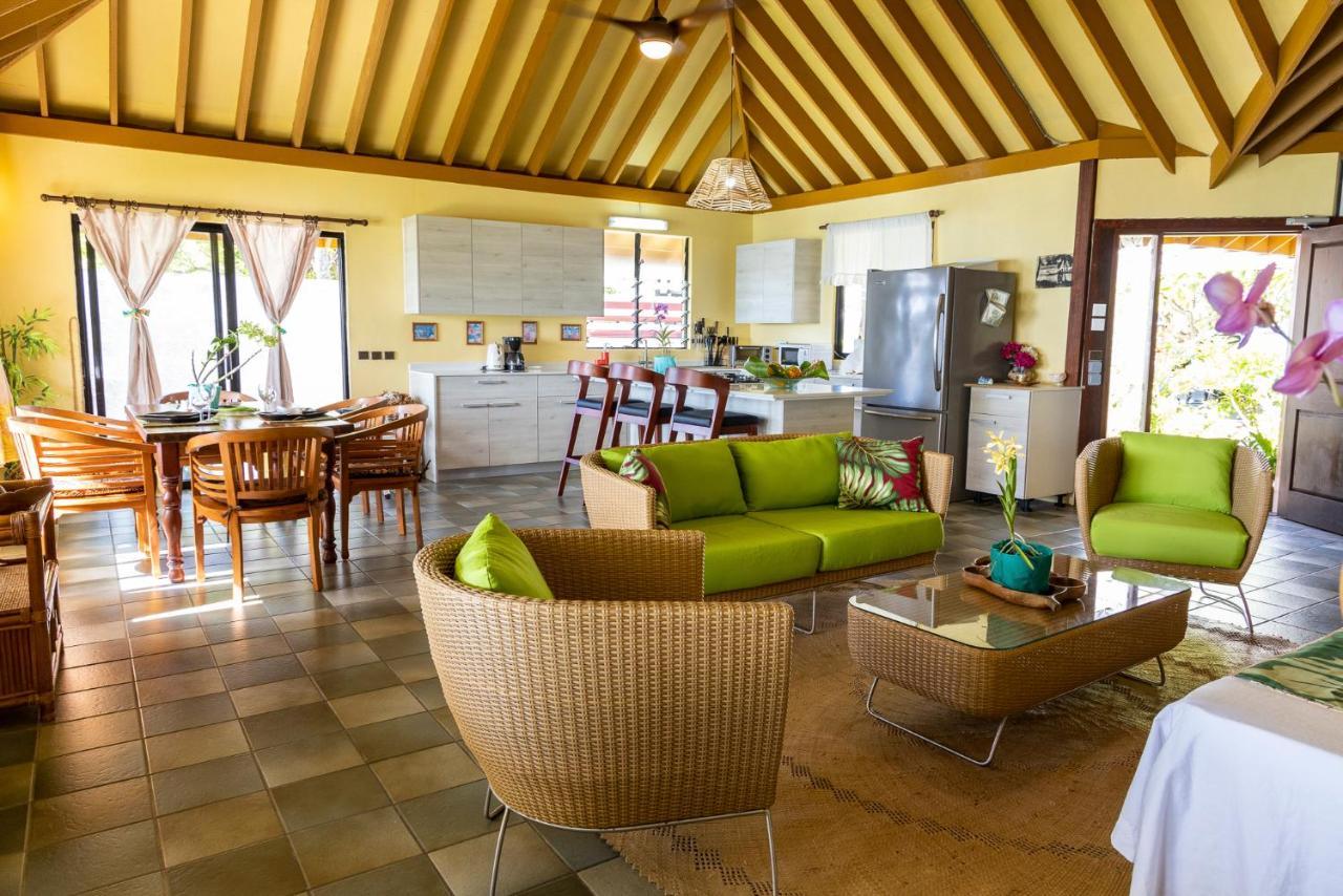 Fare Manava Villa Bora Bora Exteriör bild