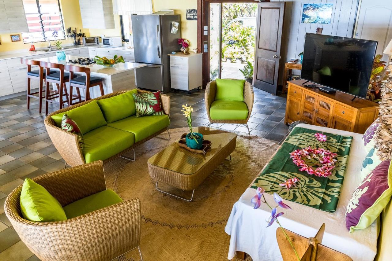 Fare Manava Villa Bora Bora Exteriör bild