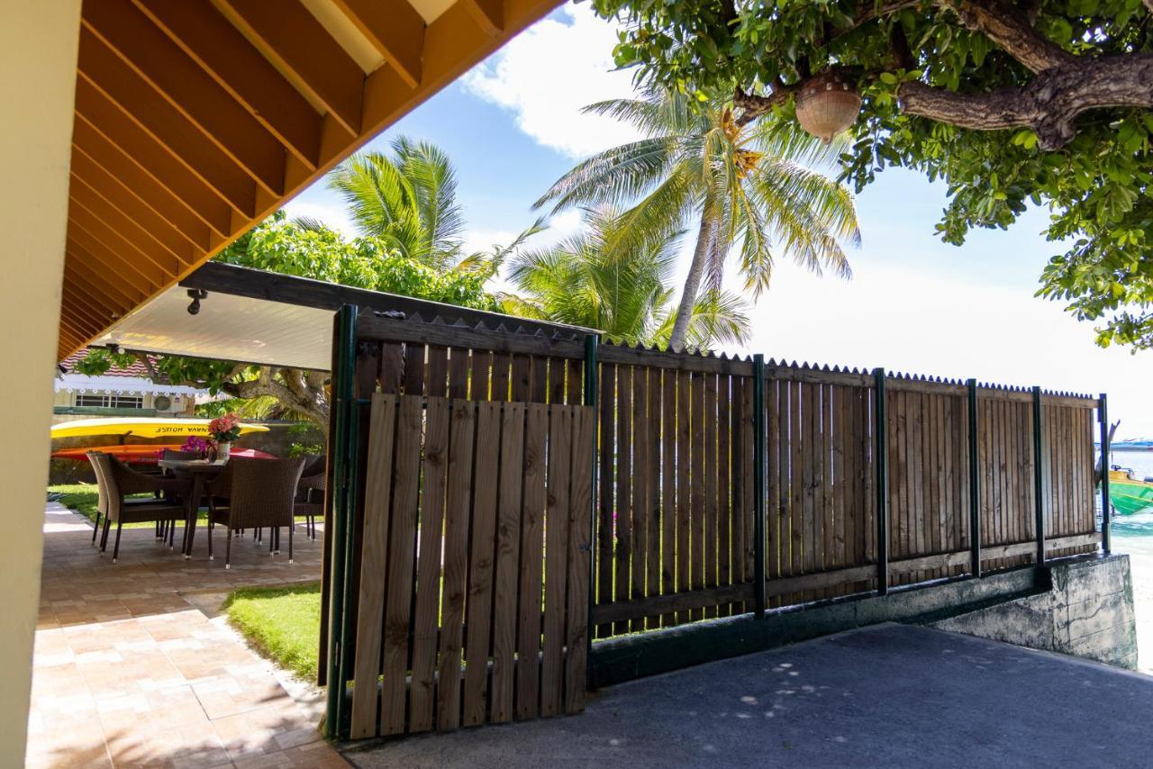 Fare Manava Villa Bora Bora Exteriör bild