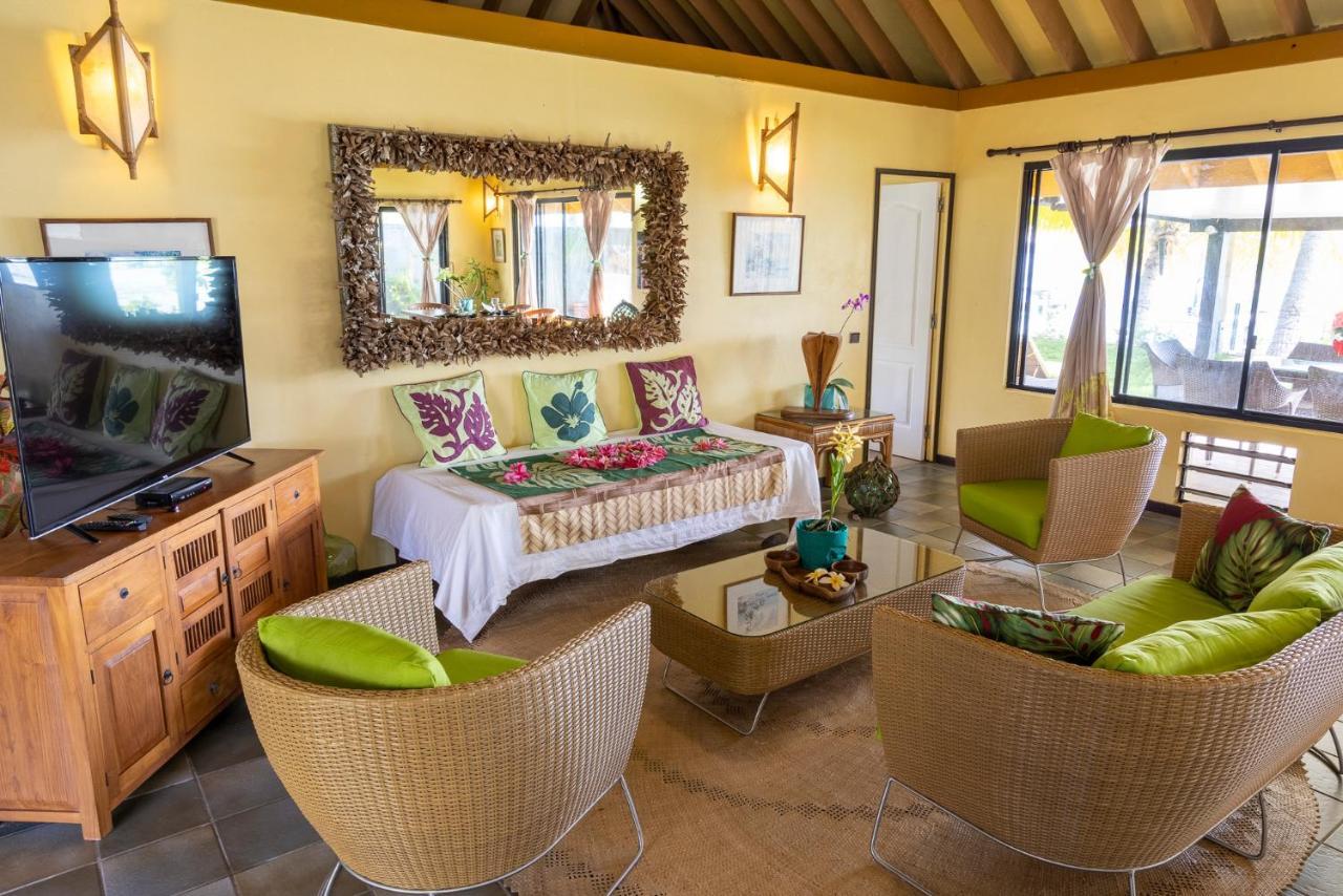 Fare Manava Villa Bora Bora Exteriör bild